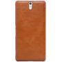 Nillkin Qin Series Leather case for Sony Xperia C5 Ultra/E5553/E5506/Xperia T4 Ultra (6.0inch) (E5553 E5506 Xperia T4 Ultra) order from official NILLKIN store